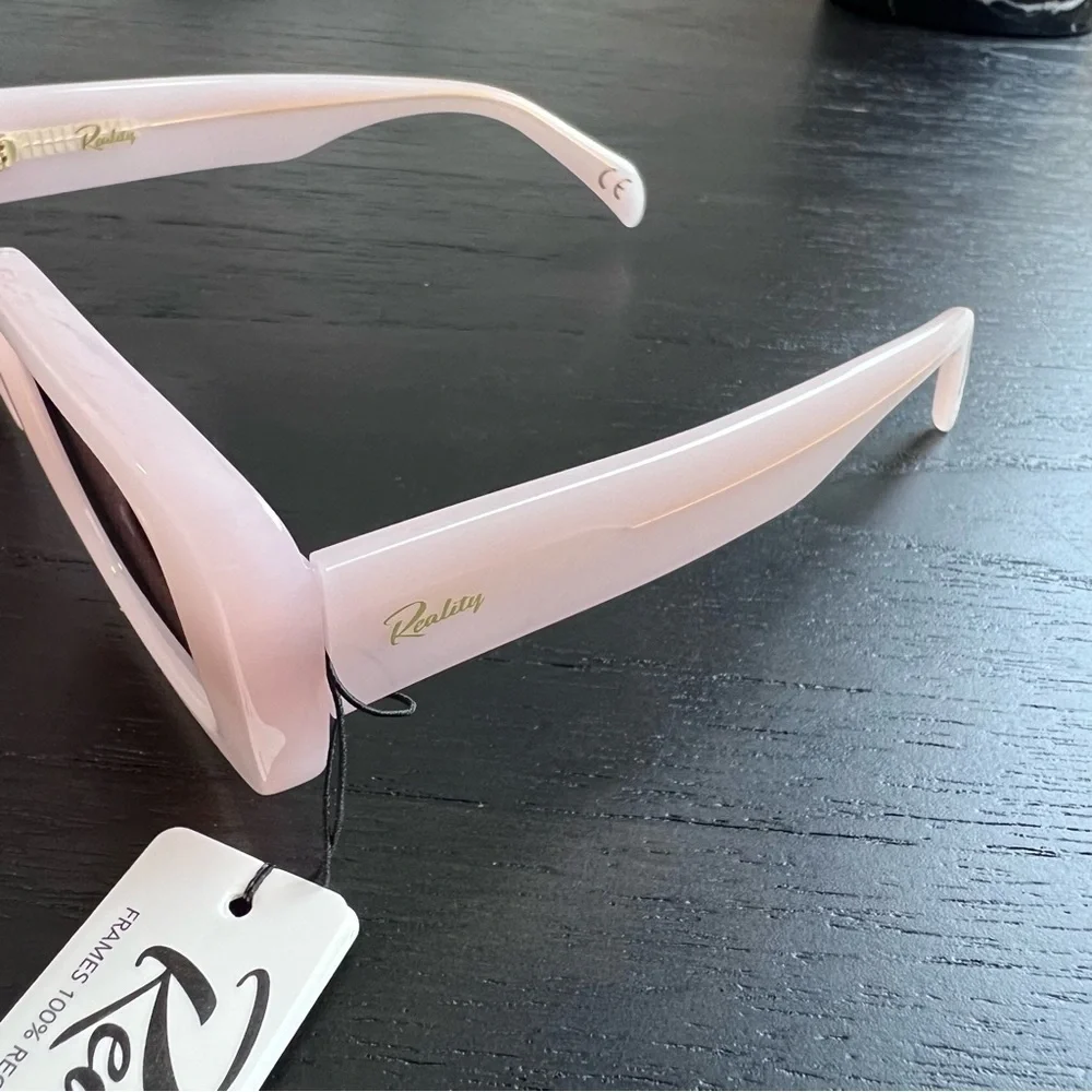 Reality Wanderlust Pink Sunglasses - 100% Recycled Material